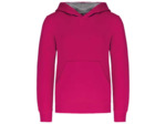 Sweatshirt capuche contrastée junior