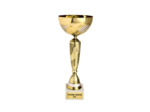 Coupe classique or/argent hauteur 4