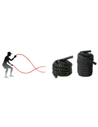 Corde ondulatoire 9 m x 26 mm