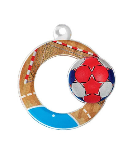Medaille plexi diam50 handball