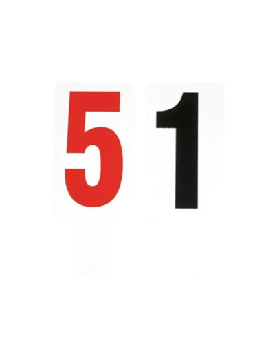 Jeu de 5 fiches de faute