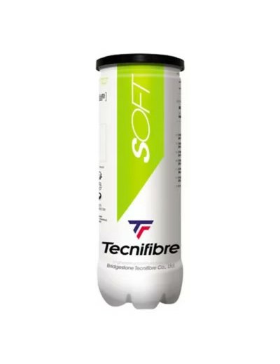 Balles de tennis technifibre soft x3