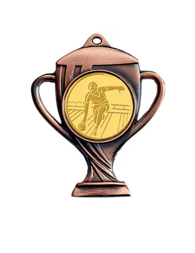 Medaille zamak diam50mm bronze