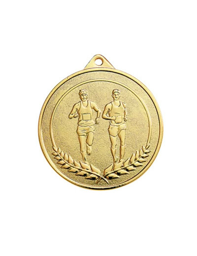 Medaille frappee or running 50mm