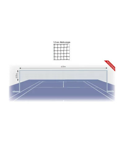 Filet badminton - dia. 1.2 mm - mai