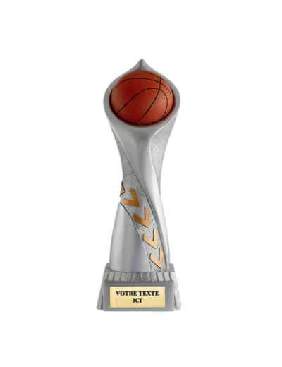 Trophee resine trophee basket h.36cm