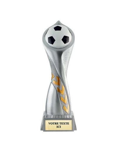 Trophee resine trophee foot h.80 cm