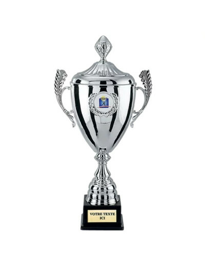 Coupe argt 54cm + couvercle bol