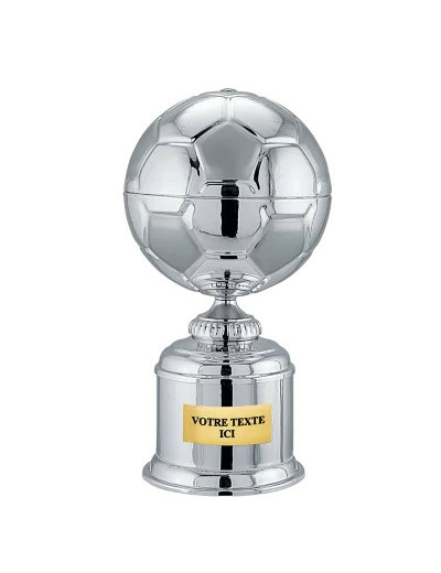 Coupe discipline football argent/ar