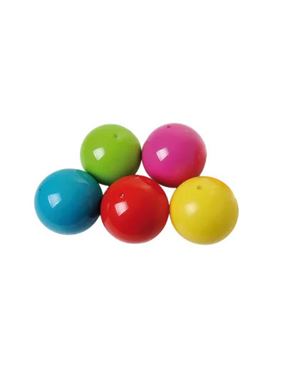 Lot de 5 ballons initiation 12cm
