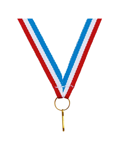 Ruban medaille luxembourg fin 80x1cm