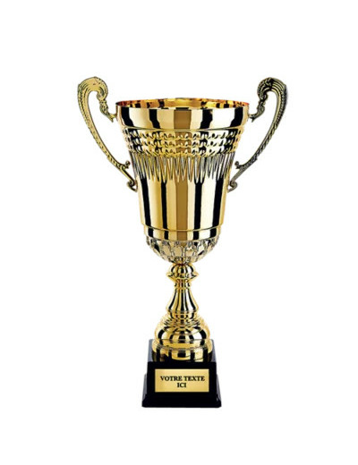 Coupe prestige or h 49 cm d 200 mm