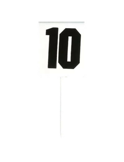 Fiche de marquage rectangulaire - l