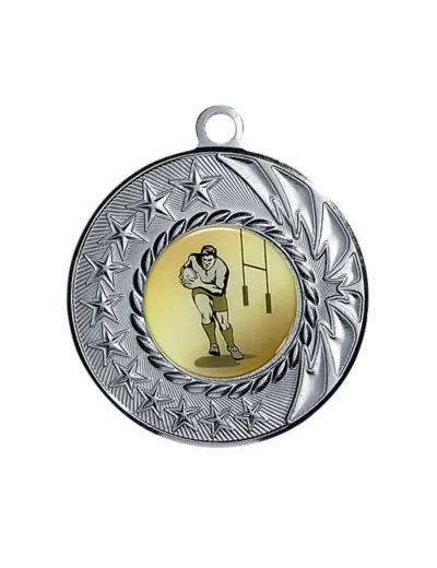 Medaille fer diam50mm argent