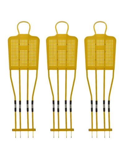 Kit 3 mannequins 180cm