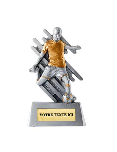 Trophee resine eco foot h.11cm