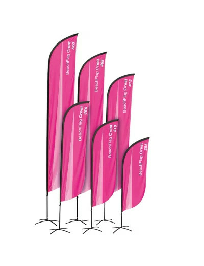 Oriflamme Crest Personnalisable (3,6 + 8