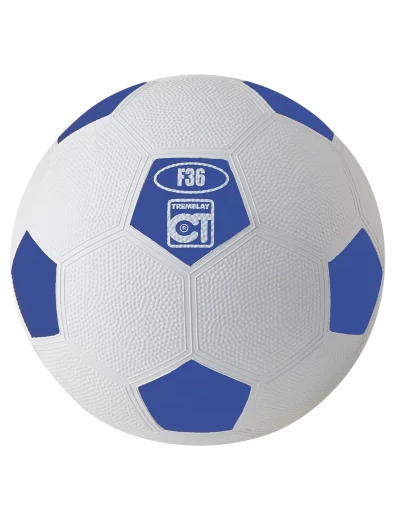 Ballon football caoutchouc t4
