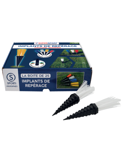 Lot de 25 implants de repérage