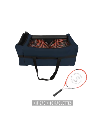 Kit raquette tennis jr t700 23