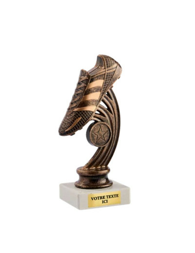 Petit trophee plastique bronze foot
