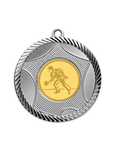 Medaille zamak diam50mm argent