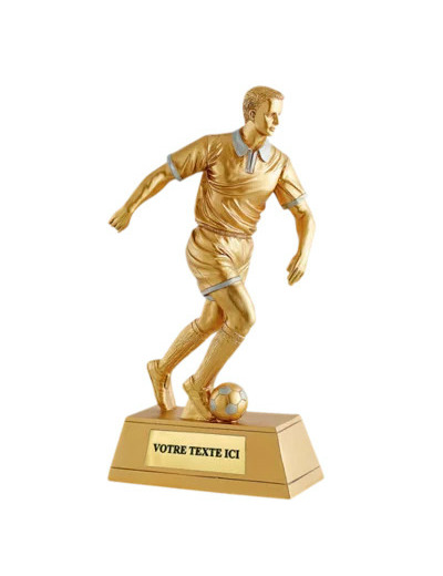 Trophee resine joueur foot h.36cm