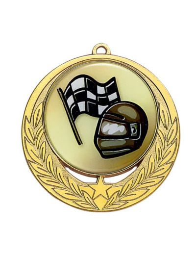 Medaille zamak diam70mm or