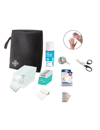 Trousse de soins garnie 1er secours