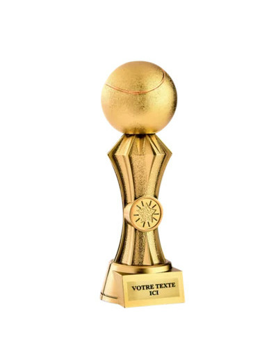 Trophee resine discipline or tennis