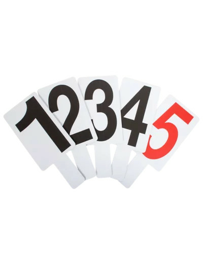 Jeu de 5 plaquettes de fautes