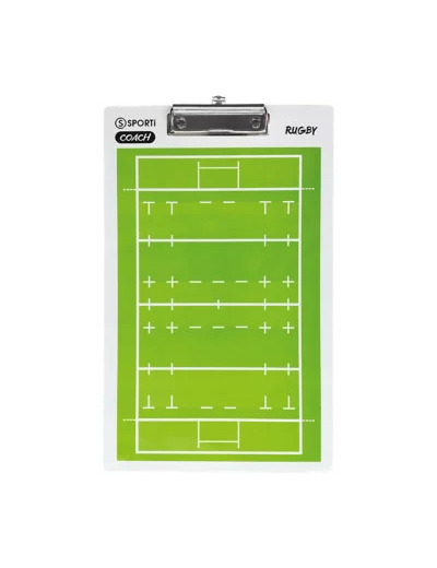 Carnet tactique recto-verso rugby