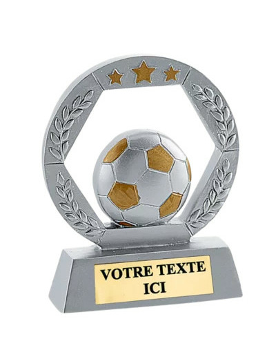 Trophee resine foot eco h.11cm