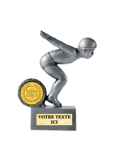 Resine natation junior h. 12 cm