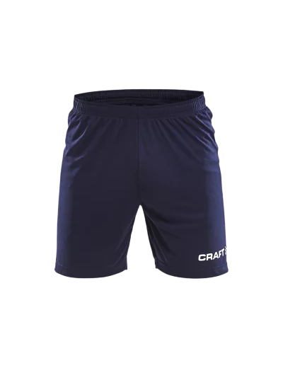Squad short solid m navy/white