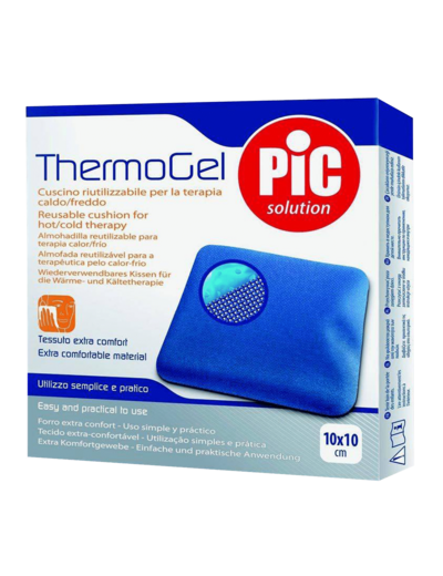 6 compresses réutilisables chaud/froid + housse
