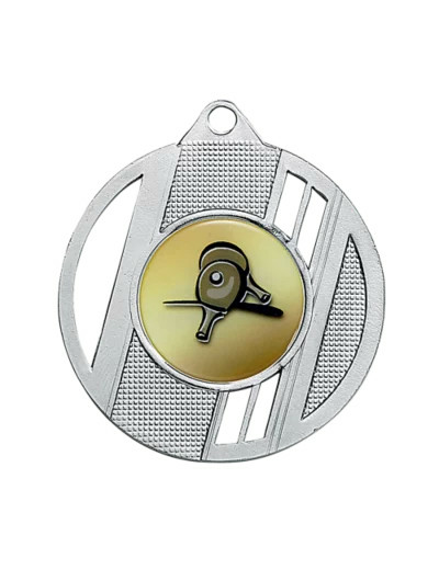 Medaille fer a trou diam50mm argt