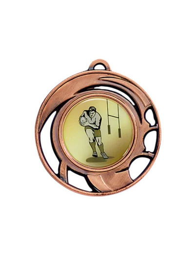 Medaille zamak diam45mm bronze