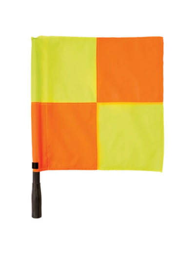 Drapeau de touche - a damiers -la p