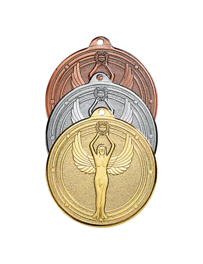 Medaille frappee fer victoire 50mm