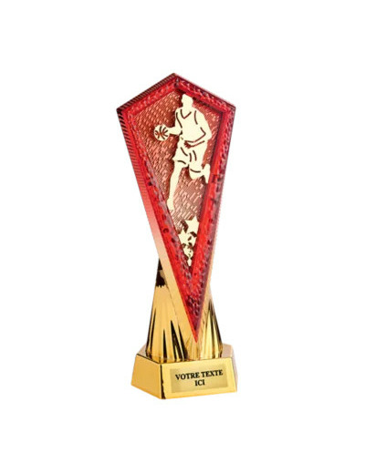 Petit trophee plastique monte or/ro
