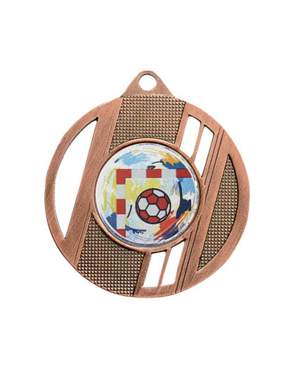 Medaille fer a trou diam50mm bronze
