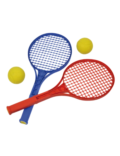 Lot de 2 raquettes mini-tennis