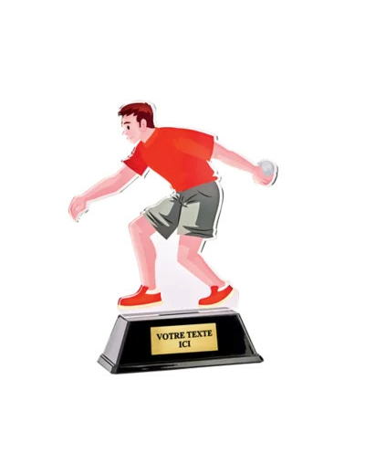 Trophee acrylique personnalisable p