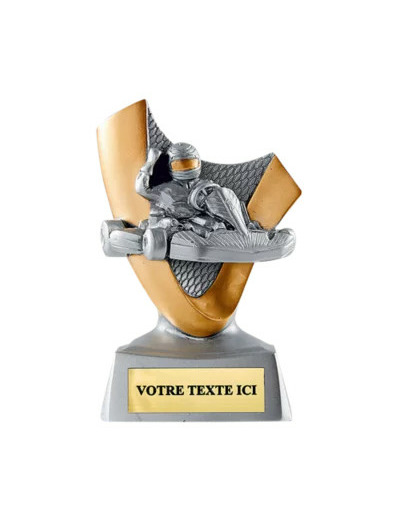 Resine eco karting h. 10 cm