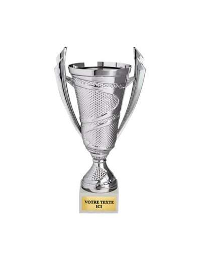 Coupe classique argent hauteur 37,5