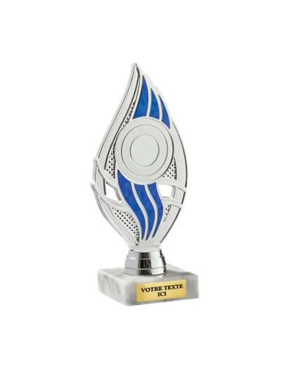 Petit trophee plastique monte argen
