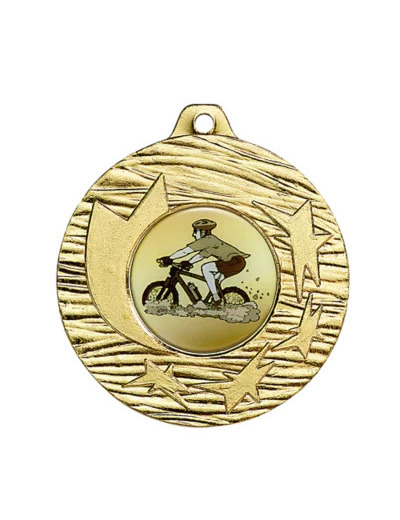 Medaille fer diam50mm or