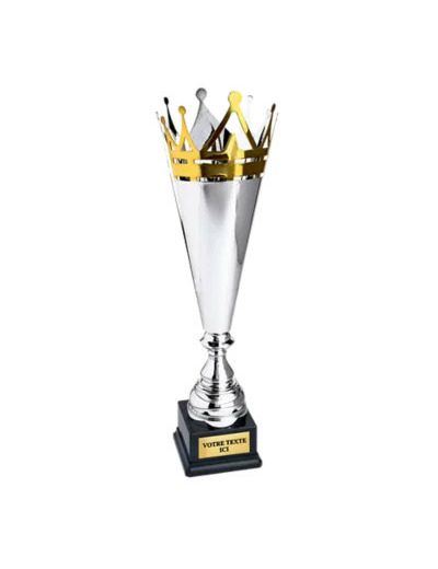 Coupe prestige argent/or hauteur 57