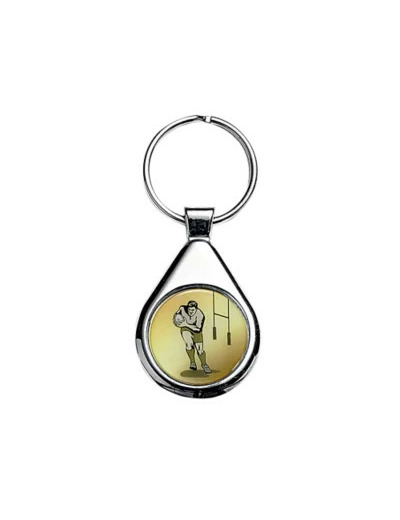 Porte-clef argent avec ecrin